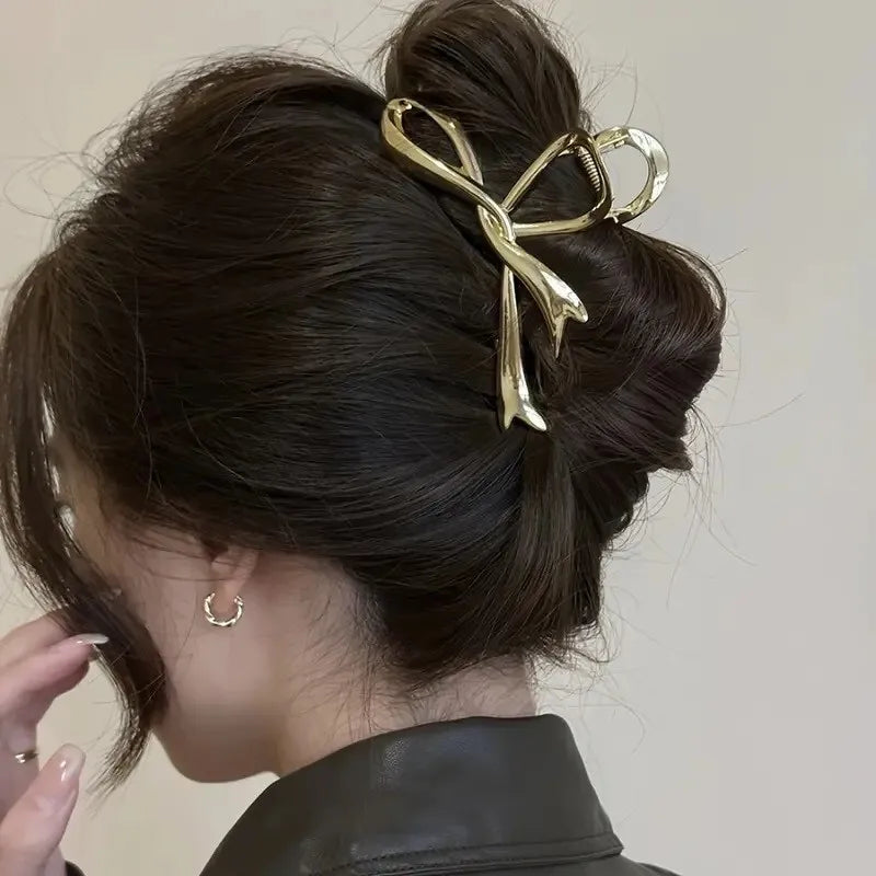 Metal Hair Clip Fashion Barrettes Korean Geometric