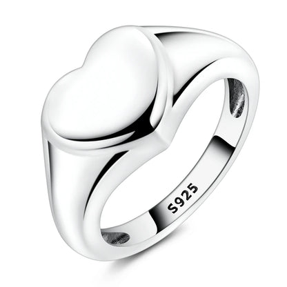 Original 925 Silver Sparkling Zircon Ring Stackable Classic Shine Stone Round Rings For Women Wedding Anniversary Jewelry Gift