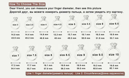 CC Rings White Gold Plated Fashion Jewelry Engagement Wedding Ring for Women Fine Accessories Drop Shipping CC3158