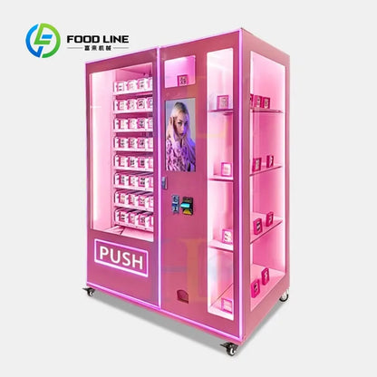 Customized size Customized cosmetics vending machine Beauty vending machine Touch screen Large capacity perfume vending machine