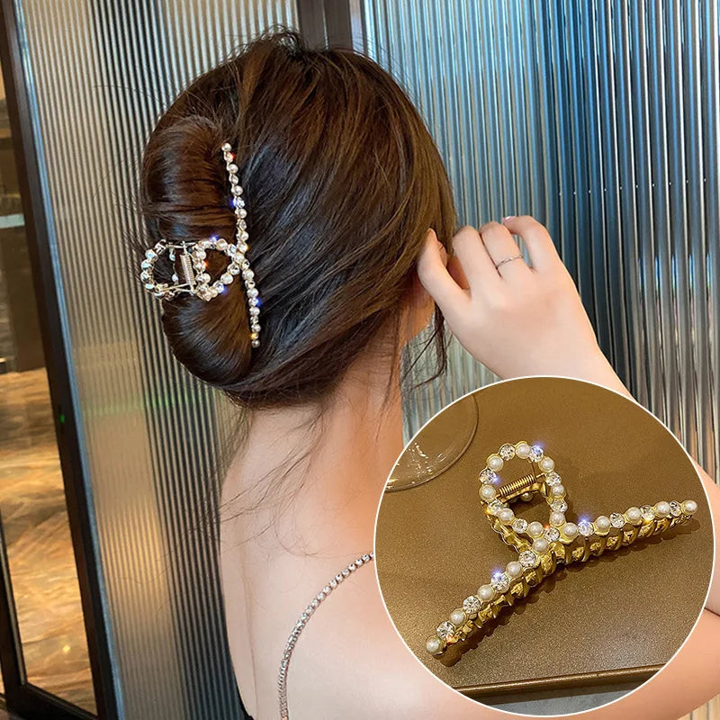 Metal Hair Clip Fashion Barrettes Korean Geometric