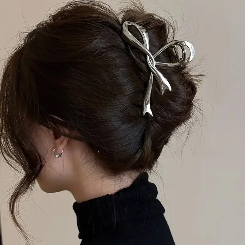 Metal Hair Clip Fashion Barrettes Korean Geometric