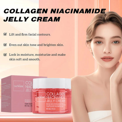 75ml Collagen Peel-off Mask Night Wrapping Mask Facial Mud 50g Collagen Jelly Cream Firming Skin Moisturizing Face Masks Cream