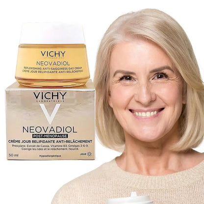 50ml VICHY Postmenopausal night cream Firming Skin Deeply Hydrating Moisturizing Menopause Reduce Fine Lines Face Skin Care
