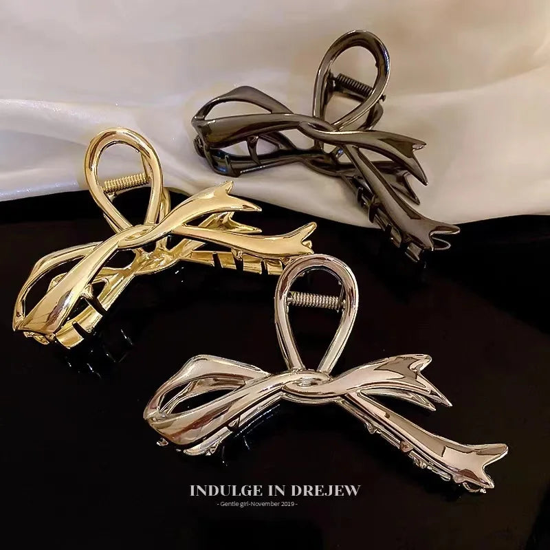 Metal Hair Clip Fashion Barrettes Korean Geometric