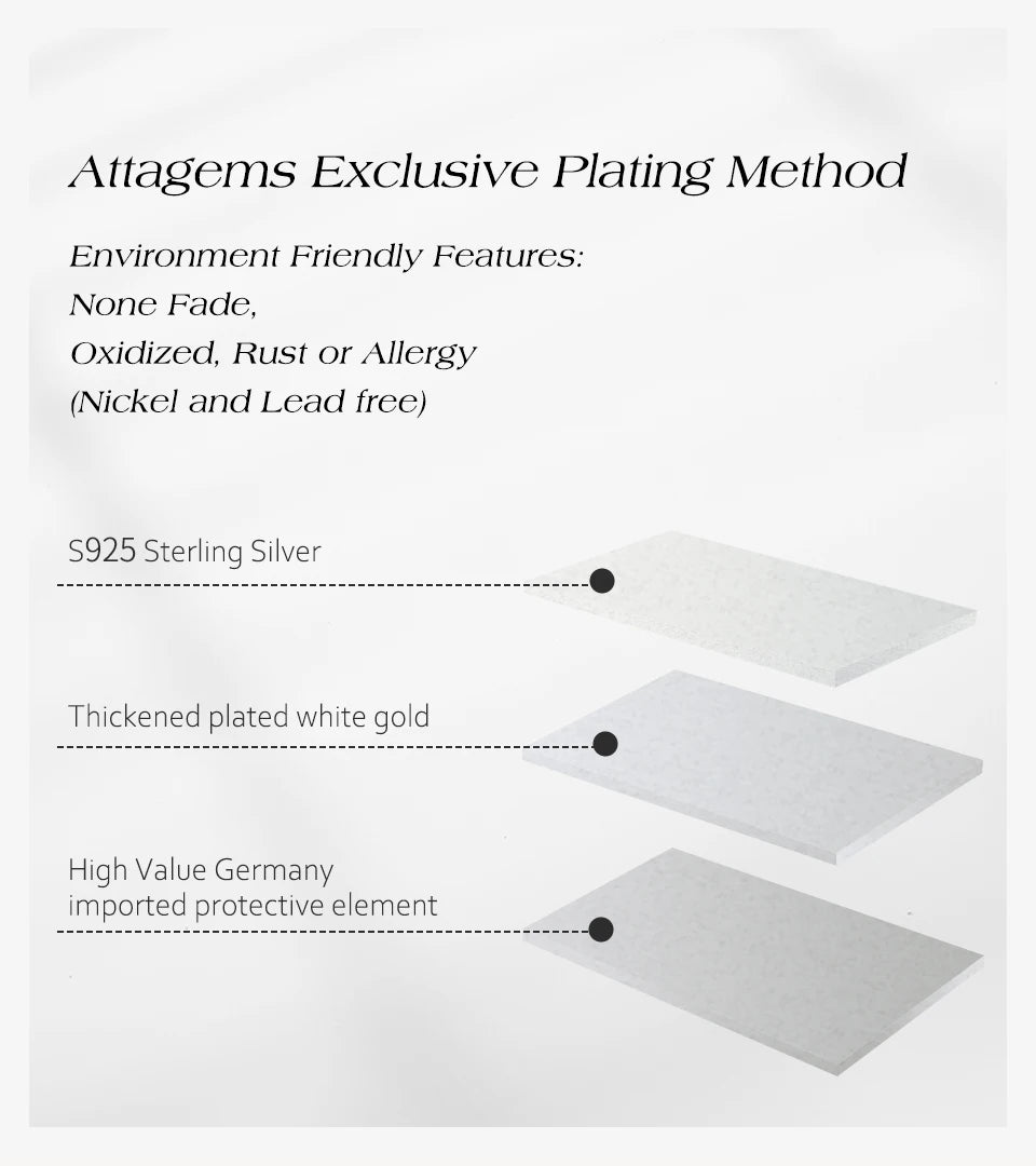 ATTAGEMS Oval Cut 2.0CT Moissanite Halo Engagement Ring for Women D VVS1 925 Silver 18K Gold Plated Luxury Band Wedding Jewelry