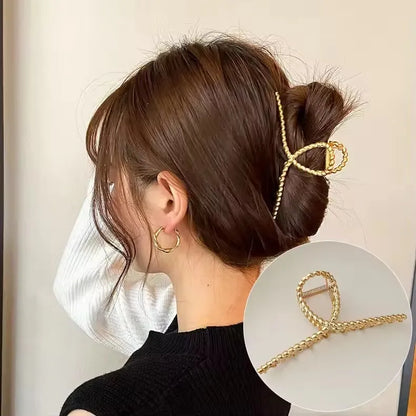 Metal Hair Clip Fashion Barrettes Korean Geometric