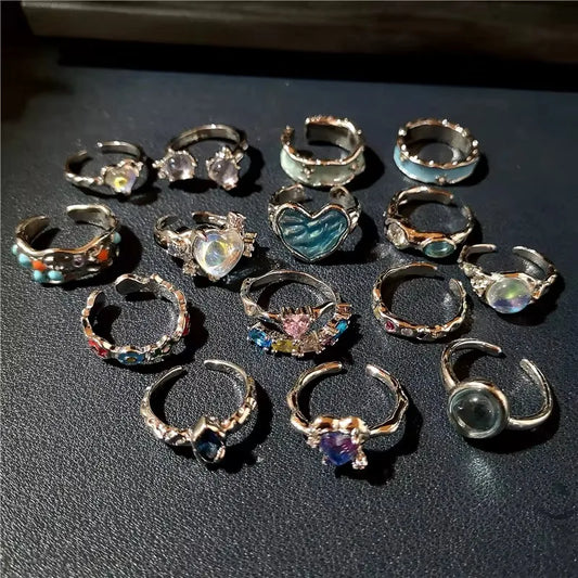 Ring For Women Men Lover Vintage 90s Y2K Grunge Jewely