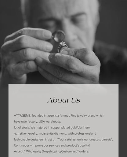 ATTAGEMS Hot Marquise Cut 1CT Moissanite Rings for Women Men S925 Silver 18K Gold Plated Classic Elegant Wedding Engagement ring