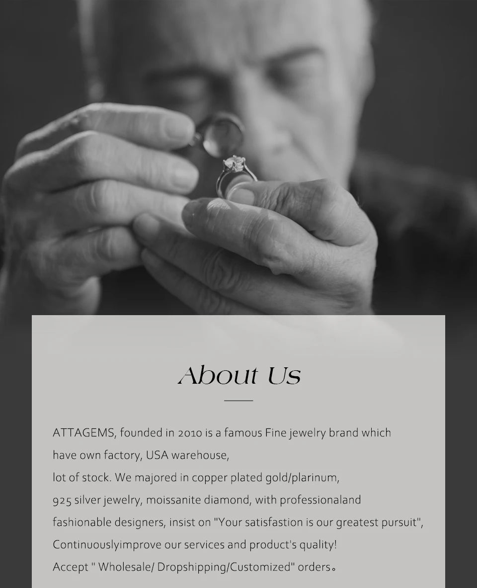 ATTAGEMS Oval Cut 2.0CT Moissanite Halo Engagement Ring for Women D VVS1 925 Silver 18K Gold Plated Luxury Band Wedding Jewelry