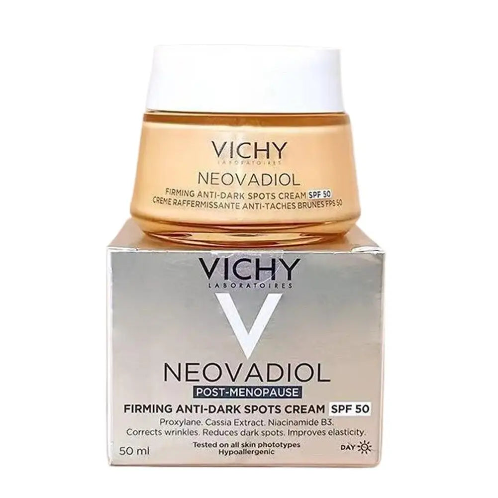 50ml VICHY Postmenopausal night cream Firming Skin Deeply Hydrating Moisturizing Menopause Reduce Fine Lines Face Skin Care