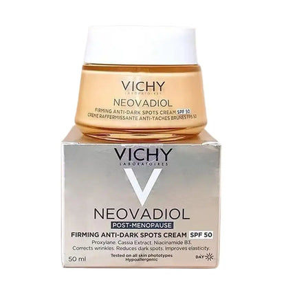 50ml VICHY Postmenopausal night cream Firming Skin Deeply Hydrating Moisturizing Menopause Reduce Fine Lines Face Skin Care