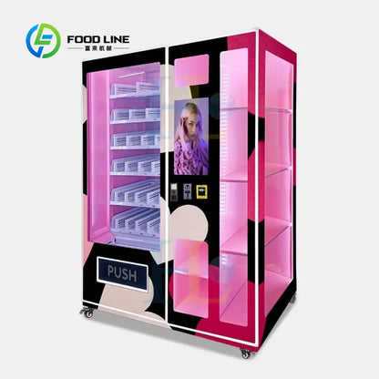 Customized size Customized cosmetics vending machine Beauty vending machine Touch screen Large capacity perfume vending machine