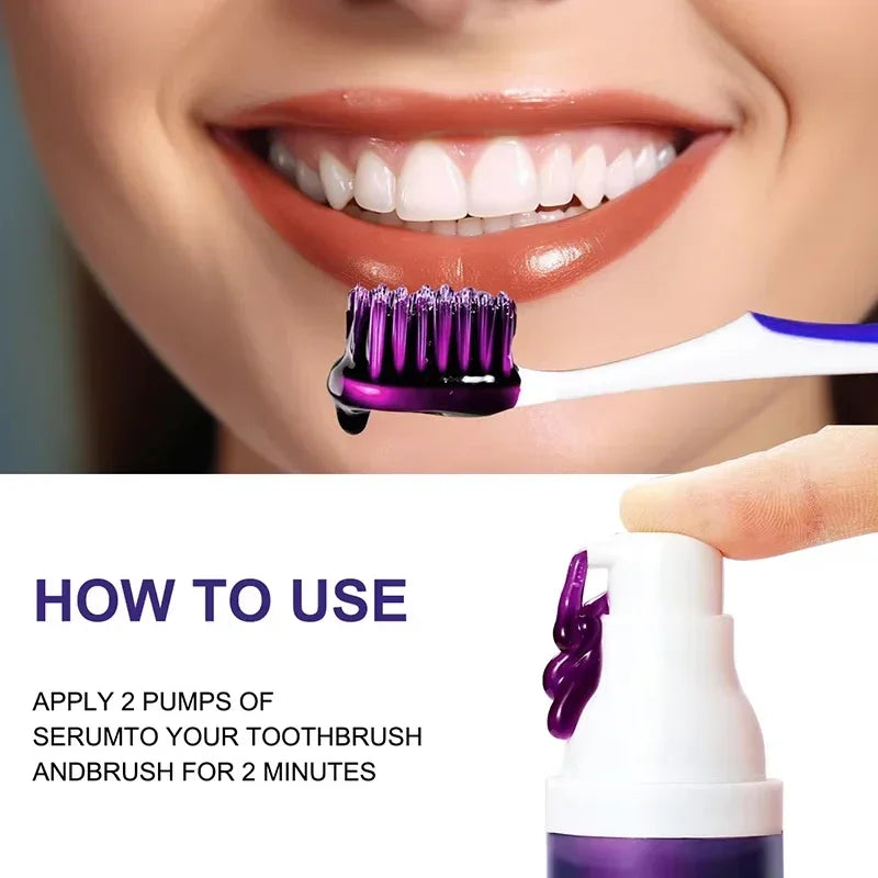 New Teeth Whitening Toothpaste 5D Oral Hygiene Cleaning Teeth Whitening Tool Fresh Breath Teeth Care