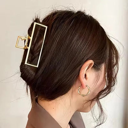 Metal Hair Clip Fashion Barrettes Korean Geometric
