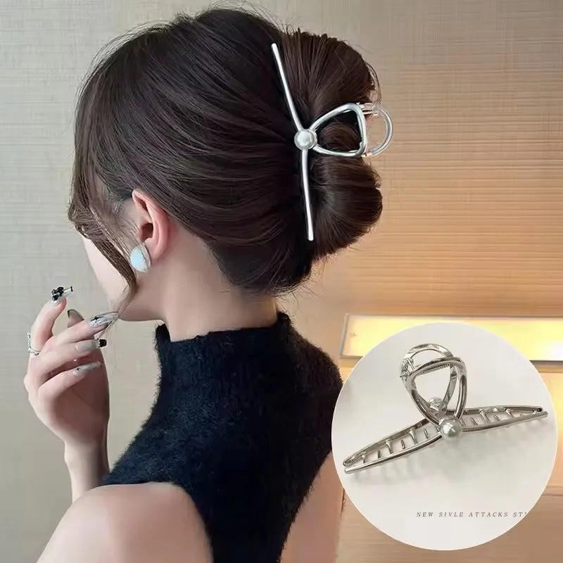 Metal Hair Clip Fashion Barrettes Korean Geometric