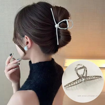 Metal Hair Clip Fashion Barrettes Korean Geometric