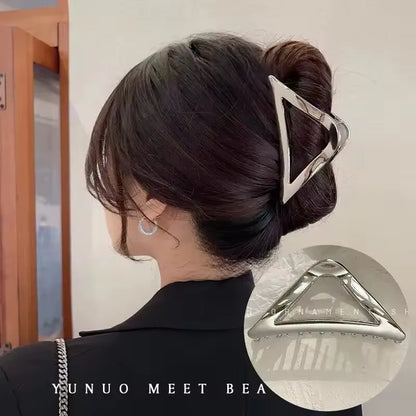 Metal Hair Clip Fashion Barrettes Korean Geometric