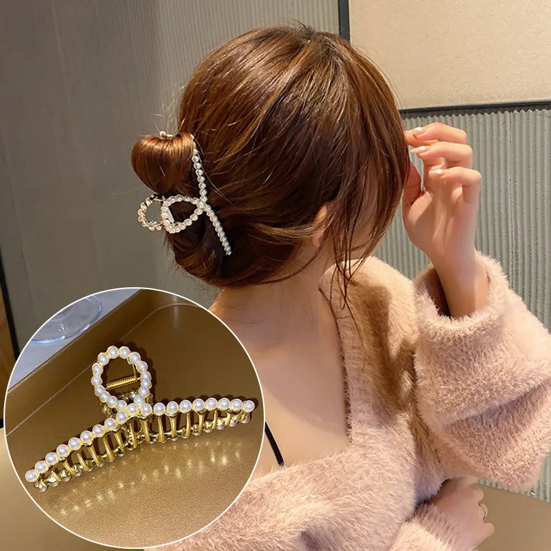 Metal Hair Clip Fashion Barrettes Korean Geometric