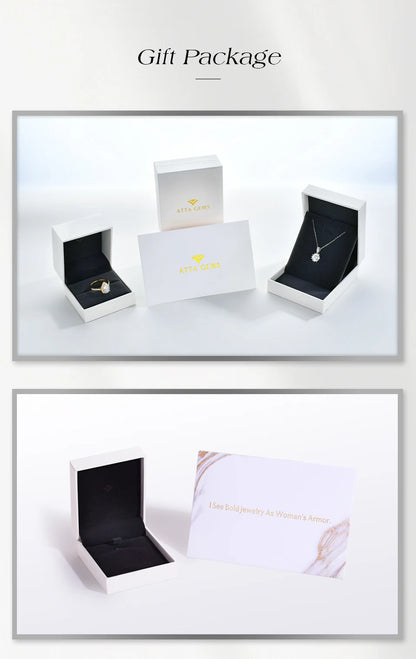 ATTAGEMS Oval Cut 2.0CT Moissanite Halo Engagement Ring for Women D VVS1 925 Silver 18K Gold Plated Luxury Band Wedding Jewelry