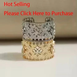 VENTFILLE 925 Sterling Silver Rings INS Fashion Hip Hop Vintage Couples Hollow Lines Punk Thai Silver Party Adjustable  Jewelry