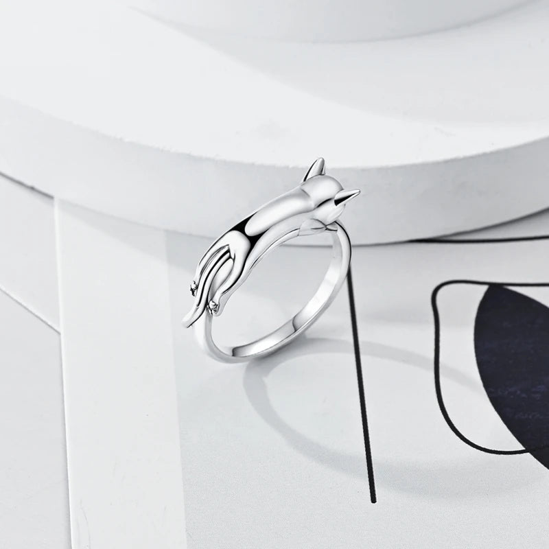 Original 925 Silver Sparkling Zircon Ring Stackable Classic Shine Stone Round Rings For Women Wedding Anniversary Jewelry Gift